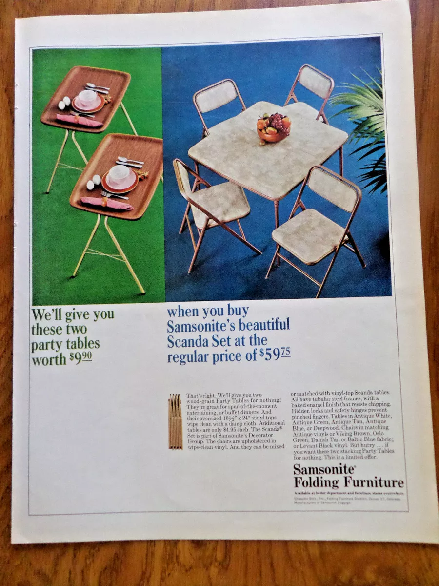 Samsonite table online