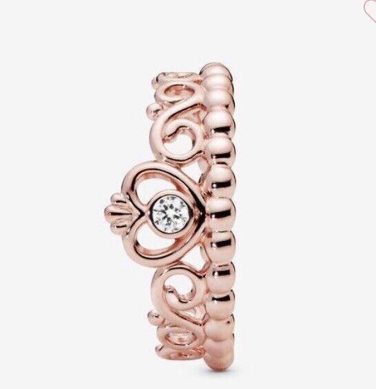 Princess Tiara Crown Ring Pandora Rose