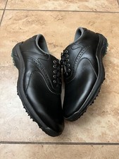 FootJoy FJ Originals Mens Black Leather Golf Classic Look Lace Up Comfort Shoes