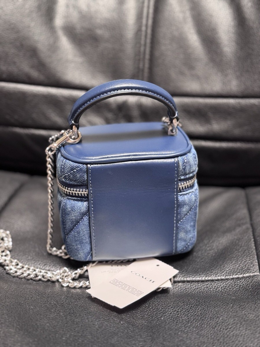NWT Coach Ava Crossbody Bag With Quilting CAQ00 Denim | eBay