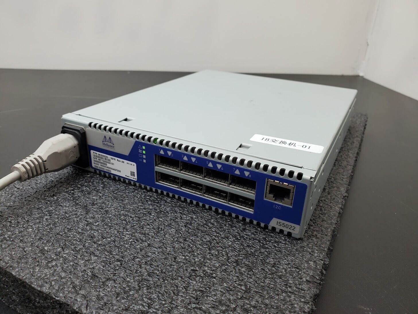 Mellanox MIS5022Q IS5022 Infiniscale IV 8 Port QSFP 40Gb/s Infiniband Switch