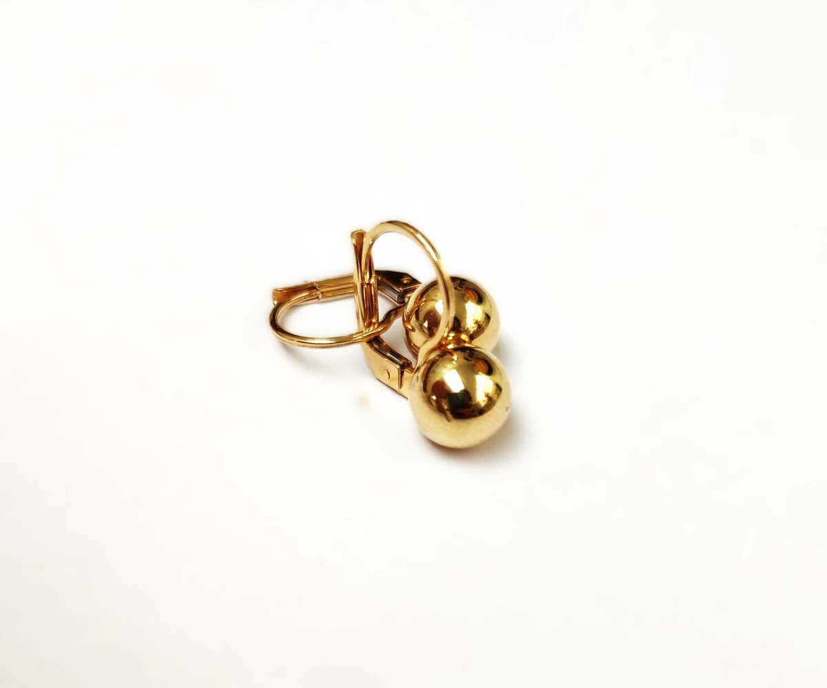 Orecchini A Mezzaluna Donna – Placcati Oro 18 Carati, In Acciaio Inox, Ipoallergenici, Design Moderno, Ceres Paris
