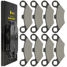 Brake Pads for Polaris Atp 500 HO 4X4 2004 2005 Front Rear Brakes