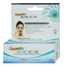 Dermatix Acne Scar Advanced Gel Cream Mark Dark Spots Soothe Smooth Skin 5 gm