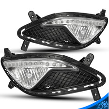 Nuevo juego de cubierta de luz antiniebla Connect LH RH para Hyundai Genesis Coupe 13-17
