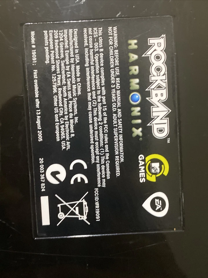 Wii Rock Band 19091 Fender Stratocaster no strap no dongle  - Image 3 of 4