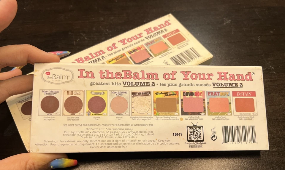 The Balm Cosmetics In theBalm of Your Hand Greatest Hits VOLUME 2 - Image 3 of 3