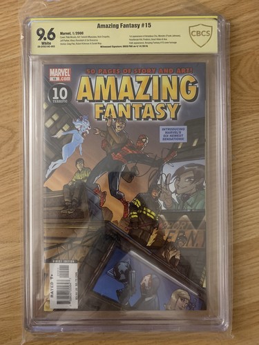 Amazing Fantasy #15 Signed CBCS 9.6 - First Appearance of Amadeus Cho 2006