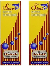 Shark Super Chrome Double Edge Razor Blades without Dispenser 200ct