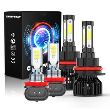 For Ford Focus 2005 2006 2007 Highlow Beam Led Headlight Fog Light Bulbs 6000k