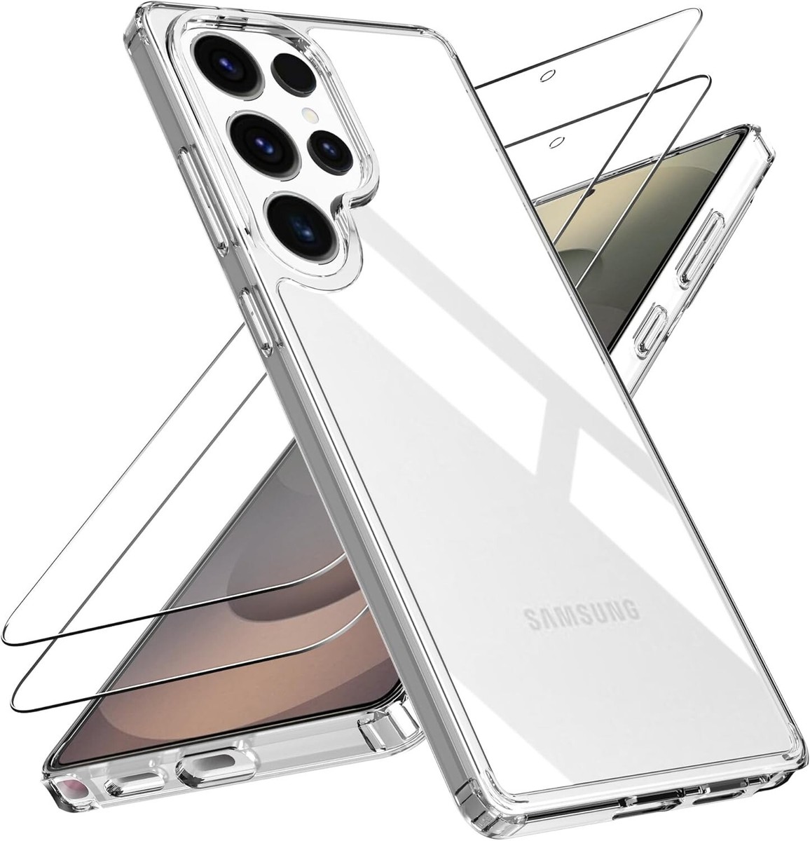 Cover Samsung S25 Ultra Magsafe Custodia Spigen Ultra Hybrid MagFit Per Galaxy S25/S25 /S25 Ultra - Trasparente, Con Magneti, Protezione Militare Cover Samsung S25 Ultra Spigen - Foto 5