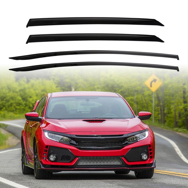 Genuine OEM Honda Civic Hatchback Type R Sport & Touring Door Visor Kit 17 20 eBay