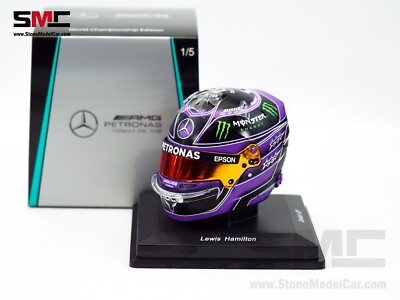 Mercedes AMG F1 W11 #44 Lewis Hamilton Turkish GP 2020 7x WDC 1:5 Spark  Helmet