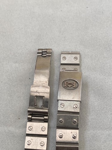 Original Cartier Santos Ladies Clasps and Bracelet Links – s.Steel - ( set of 2) - Picture 4 of 10