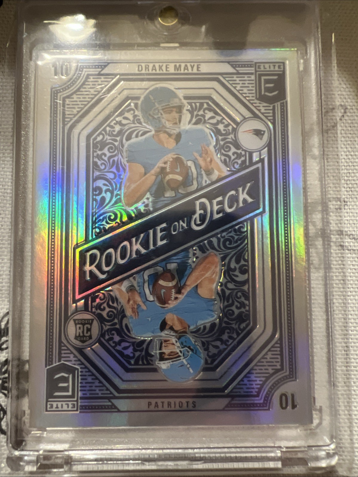 2024 Panini Donruss Elite - Rookie on Deck Drake Maye #3 (RC)