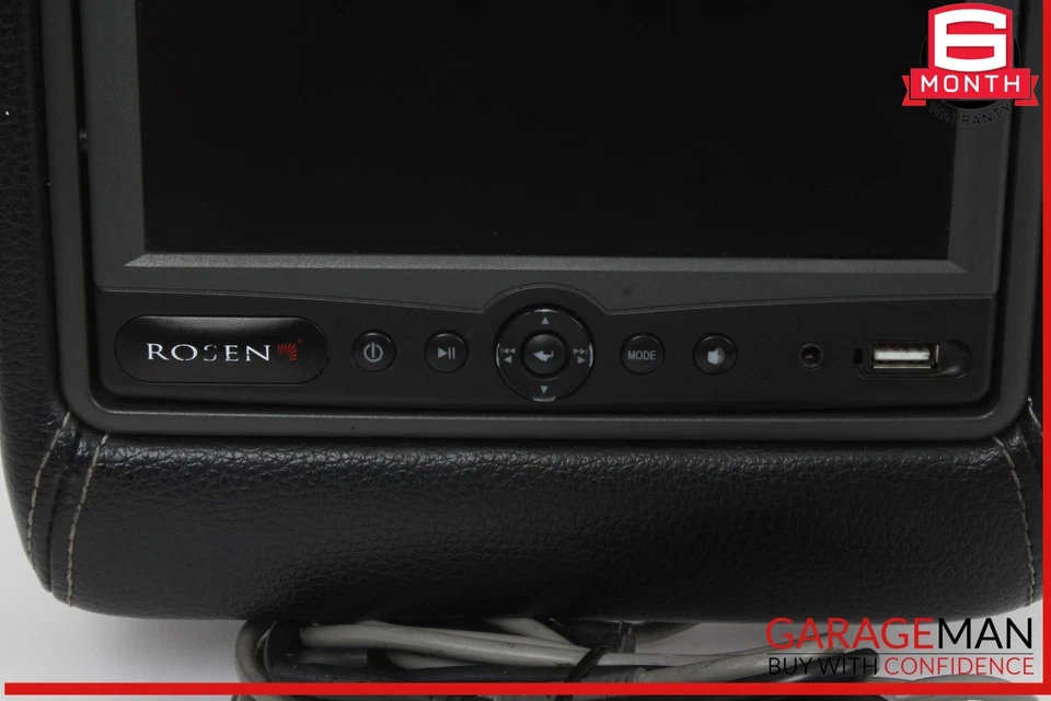 06-12 Mercedes X164 GL450 Rosen Asiento Pantalla Monitor Conjunto OEM Foto 3 de 4