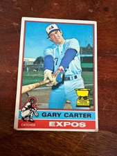 Gary Carter Expos 1976 Topps RC All-Star Rookie Card #441. rookie card picture