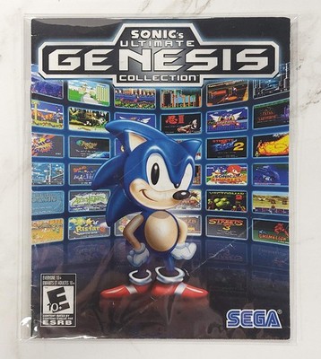 Sonic's Ultimate Genesis Collection - PS3 Manual ONLY MO61426