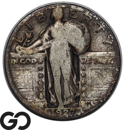 1927-S Standing Liberty Quarter