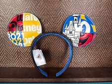 2021 Walt Disney World Park Mickey Mouse Ear Headband VGUC