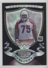2007 Bowman Sterling Black Refractor 8/25 Levi Brown #1 0b5