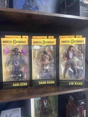 McFarlane Toys Mortal Kombat lot of 3 AMAZING condition (READ) 