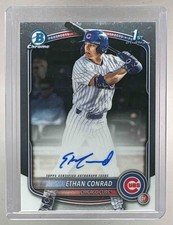 Ethan Conrad 2025 Bowman Chrome Draft #CPA-EC Auto 1st RC