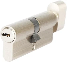 60mm Lock Cylinder, Copper Lock, Cylinder Locks with Keys Suitable for Wooden...