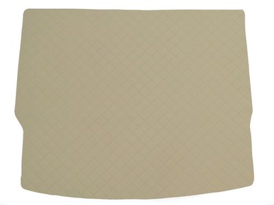 Beige Gestepptes Kunstleder Kofferraummatte für Nissan X-Trail IV T33 e-Power 20