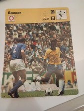1977 Sportscaster Soccer #01-17 PELE Brazilian National Team