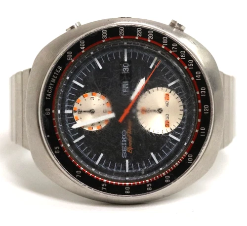 Vintage Seiko "UFO" 6138-0011 Automatic Chronograph – Runs - Repair/Restoration