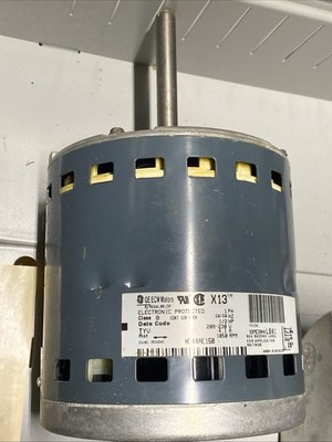 GE Motors X13 ECM Blower Motor 5SME39HXL041 1/2HP 208-230V 1050RPM HD44AE150.