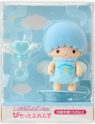 Little Twin Stars Kiki Flocky Doll Angel (Pitatto Friends Mini) Minipuppe Neu