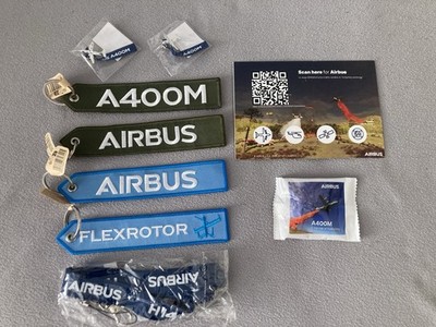 AIRBUS A400M ,  Original Schlüsselanhänger, 3 verschiedene Farben. Plus 2 Pins