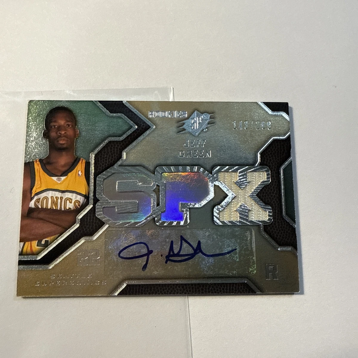 Basketball Jeff Green Rookie 2007-08 Season Sports Trading Cards