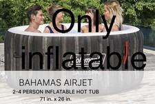 Bestway SaluSpa Bahamas 2-4Person Inflatable Round Air Jet Hot TUB