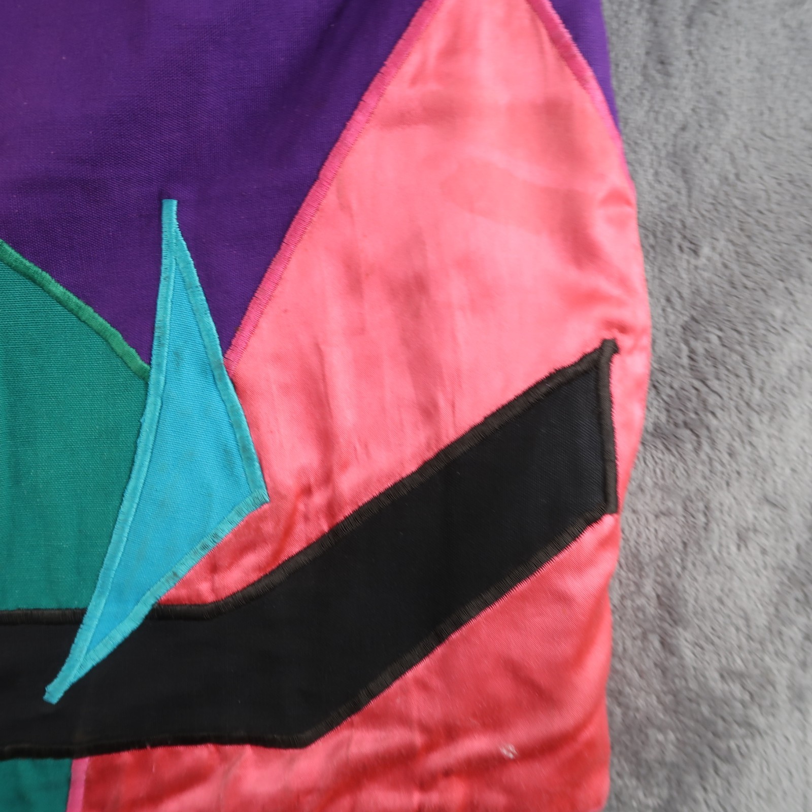 Tipicano 80s Patchwork Embroidered S Grannycore J… - image 8