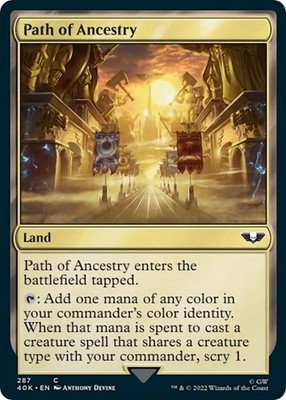 Path of Ancestry - 287 - NM - Universes Beyond: Warhammer 40,000