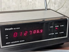 Vintage Heathkit GC-1000 Most Accurate Clock, EIA-416, Tested & Working!