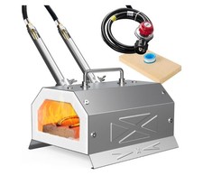 Propane Blacksmith Forge Kit with Dual Burner...