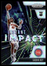Saddiq Bey 2020-21 Panini Prizm #24 Pistons Insert ? SEE SCAN! FREE SHIP