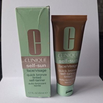 Clinique Self Sun Quick Bronze Tinted Gel Selbstbräuner 50ml Versiegelt Neu