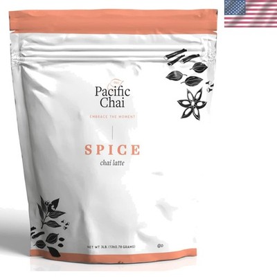 Latte Spice Instant Chai Latte Mix - 3 lb Pack for Authentic Flavor Anytime