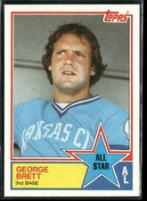 1983 Topps George Brett #388 Kansas City Royals