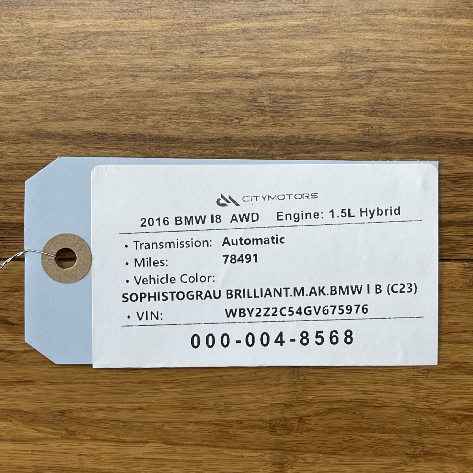 BMW i8 2015-2020 Display