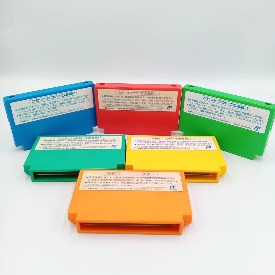 Rockman Megaman Famicom 1 2 3 4 5 & 6 Set Lot FC NES Nintendo Japanese Works - Image 2 of 4