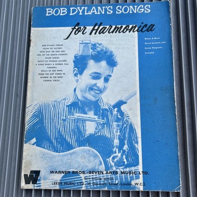 Bob Dylan s Songs For Harmonica - Warner Bros-Leeds Music Ltd - Songbook 1964 PB