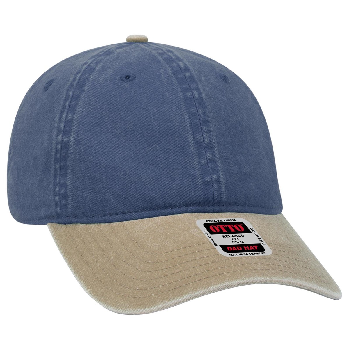 OTTO CAP 18-202 Unisex Cap 6 Panel Low Profile Dad Hat | eBay