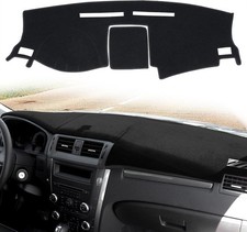Dashboard Cover Dash Cover Mat Pad Carpet Custom Fit for 2010-2012 Black