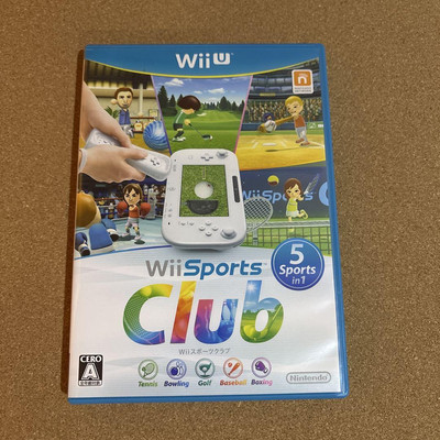 Wii、Wiiuカセット Nintendo Wii U Wii Sports Club Japan Import JP 45496903398| eBay